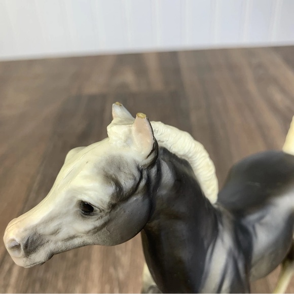 Vintage Breyer Smoke Grey Running Foal Matte Finish Horse - READ - Picture 4 of 9